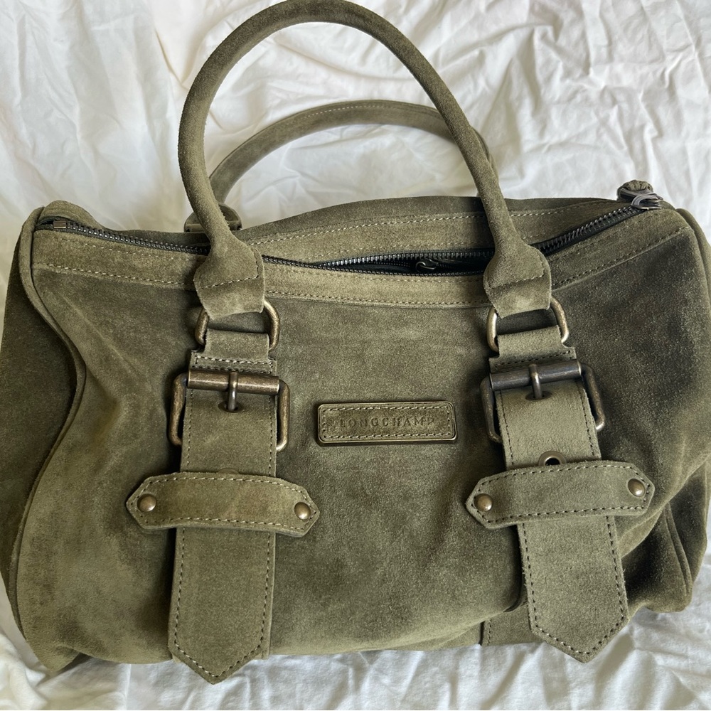 Kate Moss for Longchamp Handbag (Oliver drab)